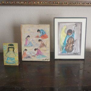 DeGrazia Painting Set of 3